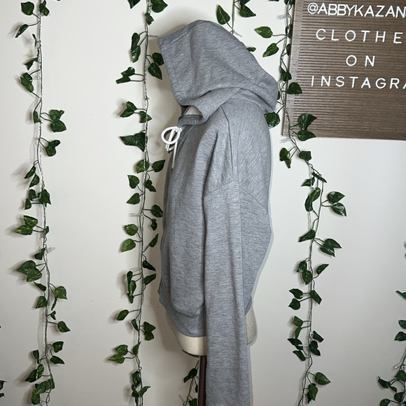 Forever 21 Grey Zip Up Hoodie - Picture 3 of 5